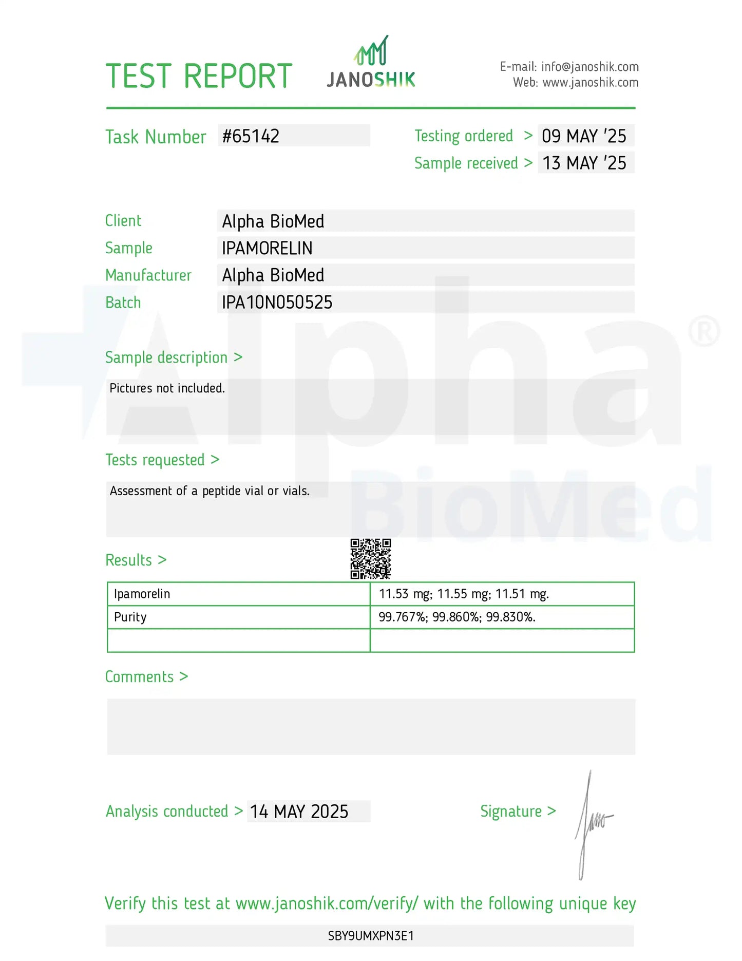 Ipamorelin (10mg)