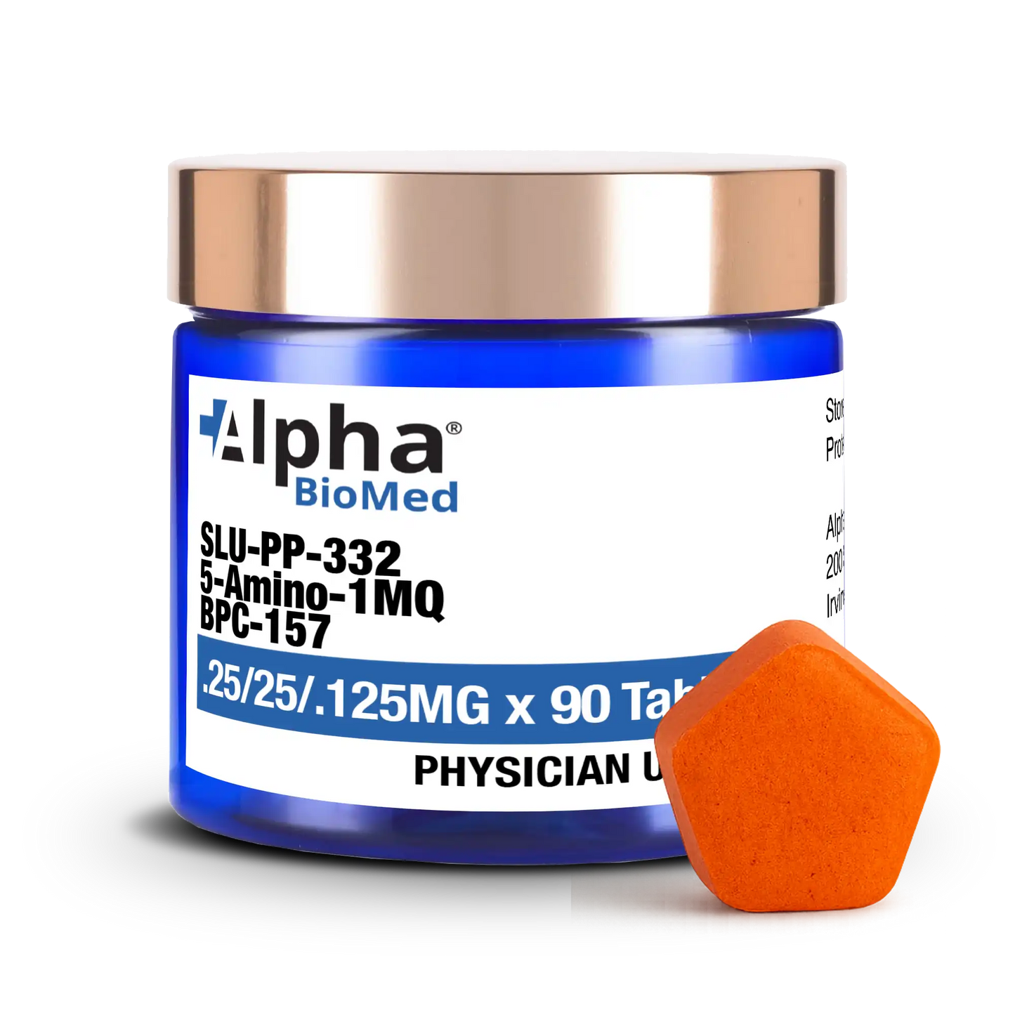 Weight Loss Blend - SLU-PP-332 (250mcg) / 5-Amino-1mq (25mg) / BPC-157 (125mcg) x 90 Tablets