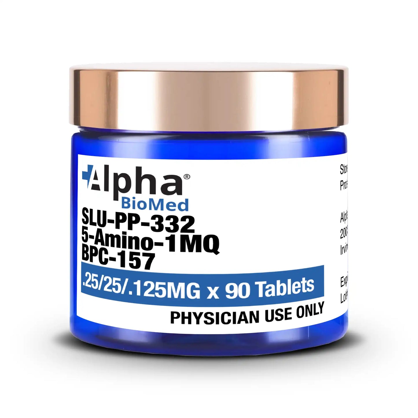 Weight Loss Blend - SLU-PP-332 (250mcg) / 5-Amino-1mq (25mg) / BPC-157 (125mcg) x 90 Tablets