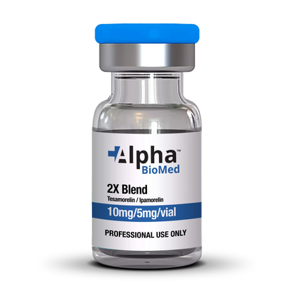 2X Blend Tesamorelin (10mg) / Ipamorelin (5mg)