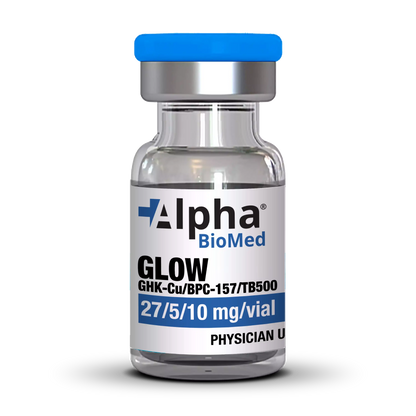 Glow GHK-CU (27mg) / BPC-157 (5mg) / TB500 (10mg) Order wholesale peptides online for clinics