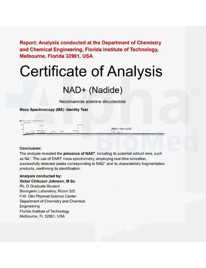 NAD+ (1000mg) Biofermented (5ml Vial)