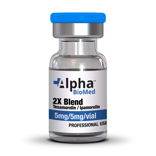 2X Blend Tesamorelin (5mg) / Ipamorelin (5mg)