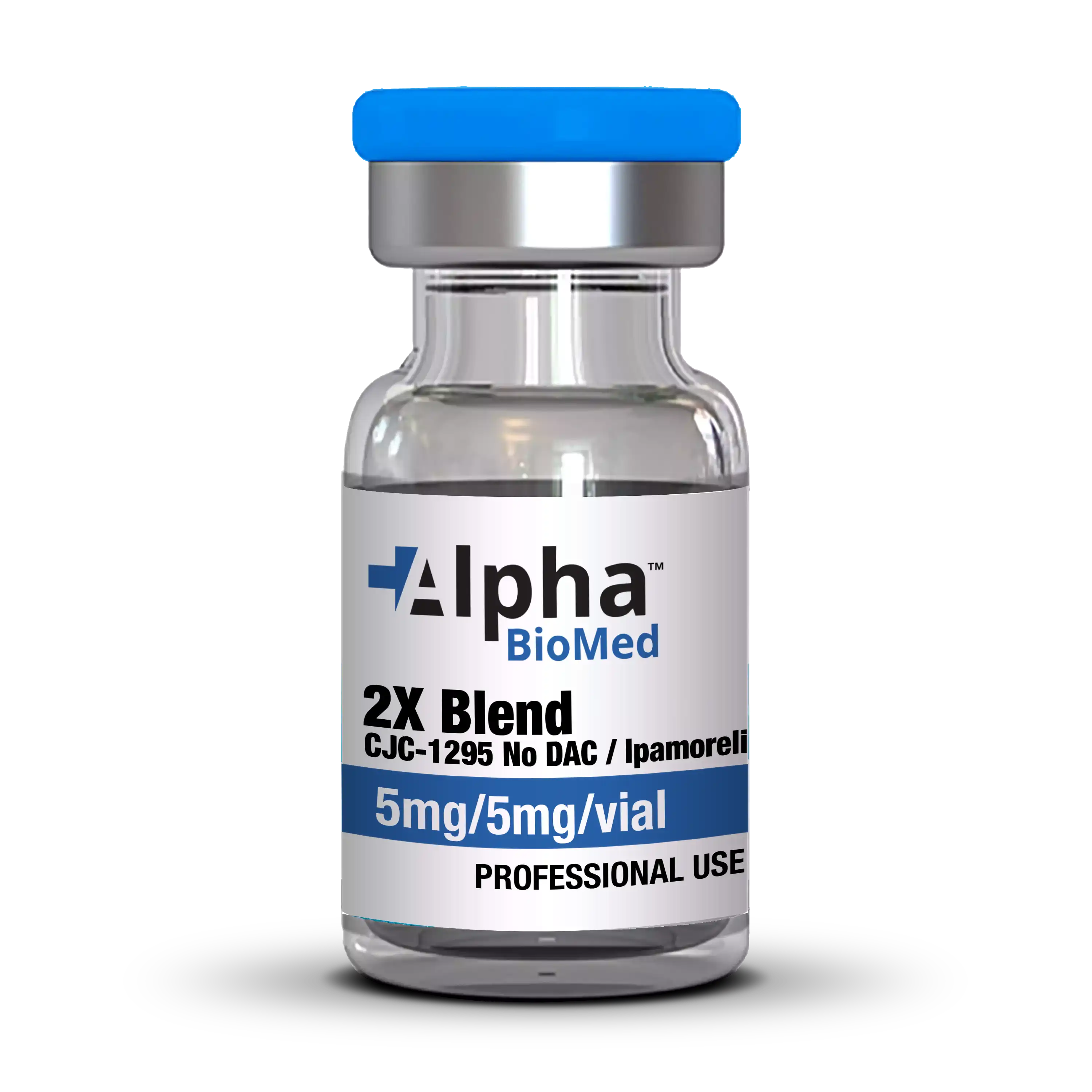 2X Blend CJC-1295 No DAC (5mg) / Ipamorelin (5mg) - Alpha BioMed 2X Blend CJC-1295 No DAC (5mg) / Ipamorelin (5mg) - Alpha BioMed