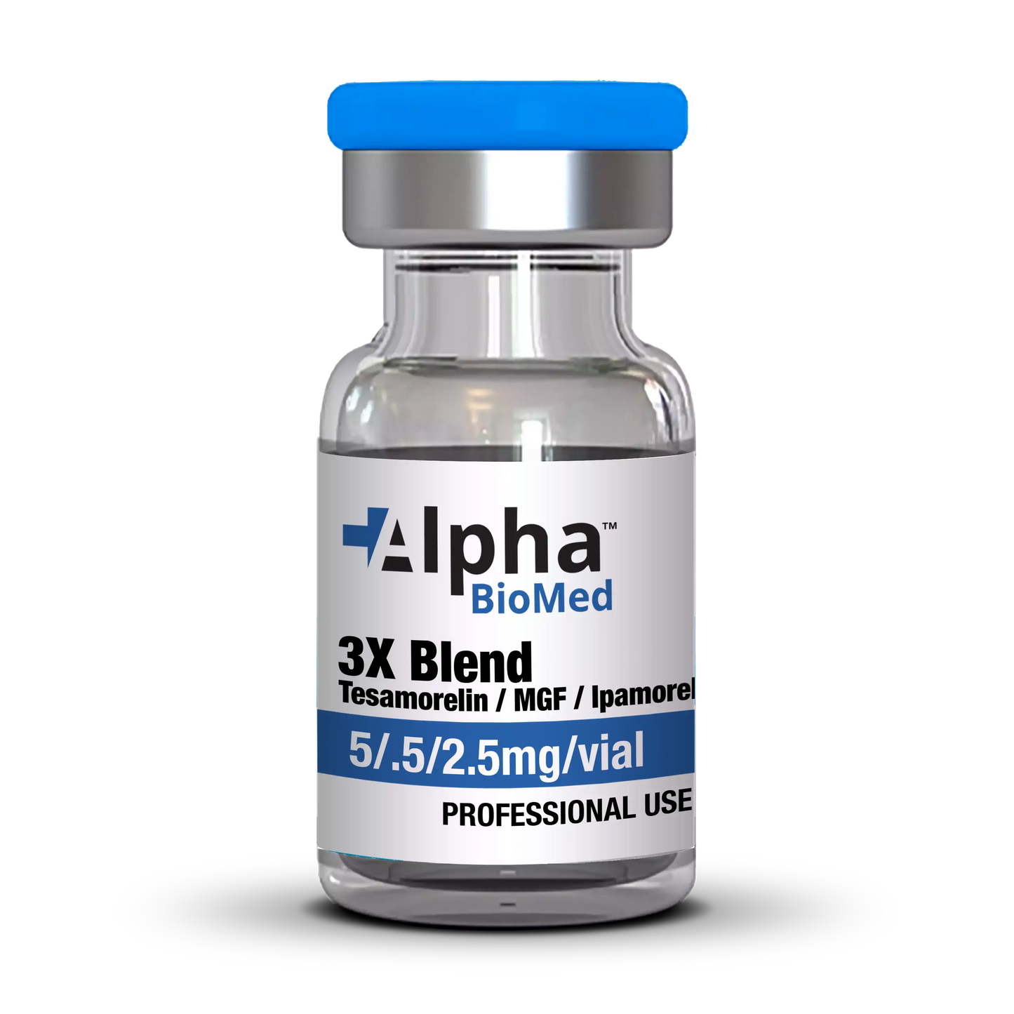 3X Blend Tesamorelin (5mg) / MGF (500mcg) / Ipamorelin (2.5mg)