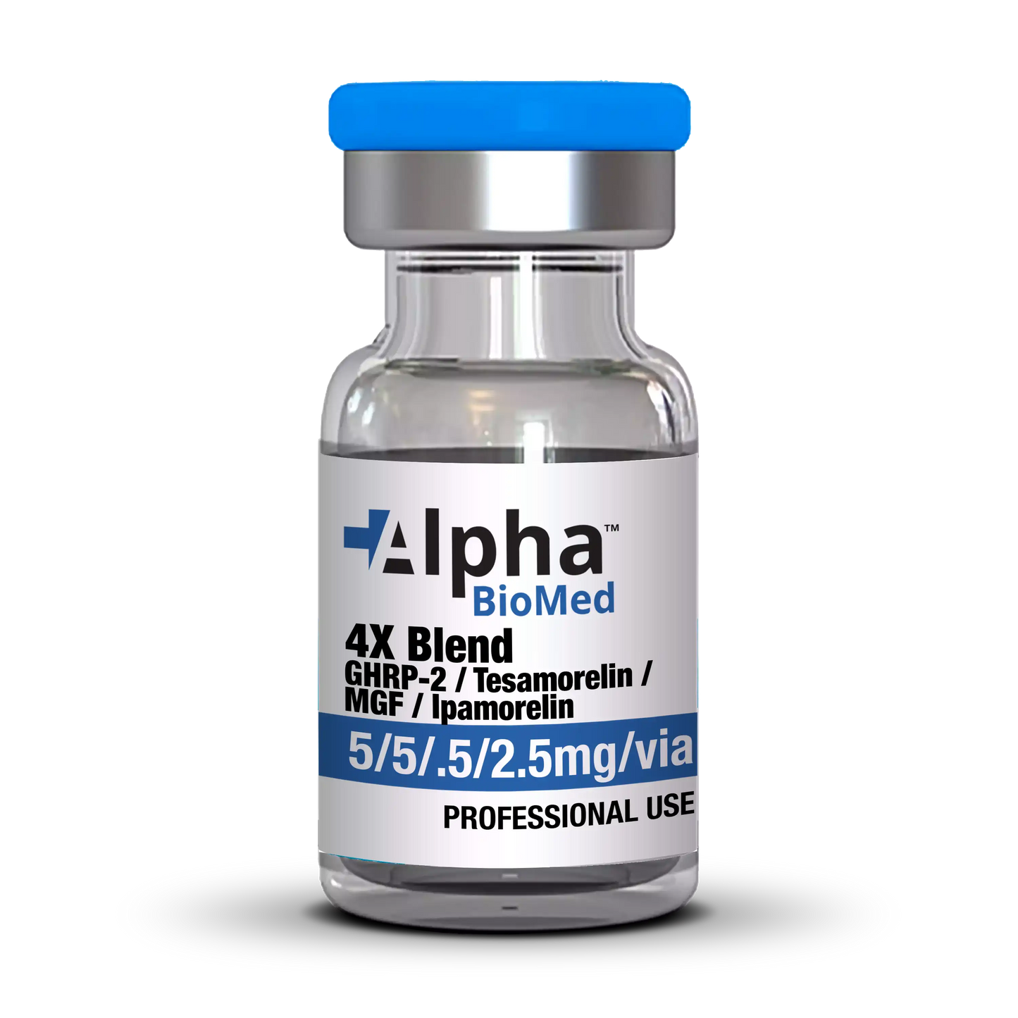 4X Blend GHRP-2 (5mg) / Tesamorelin (5mg) / MGF (500mcg) / Ipamorelin (2.5mg)