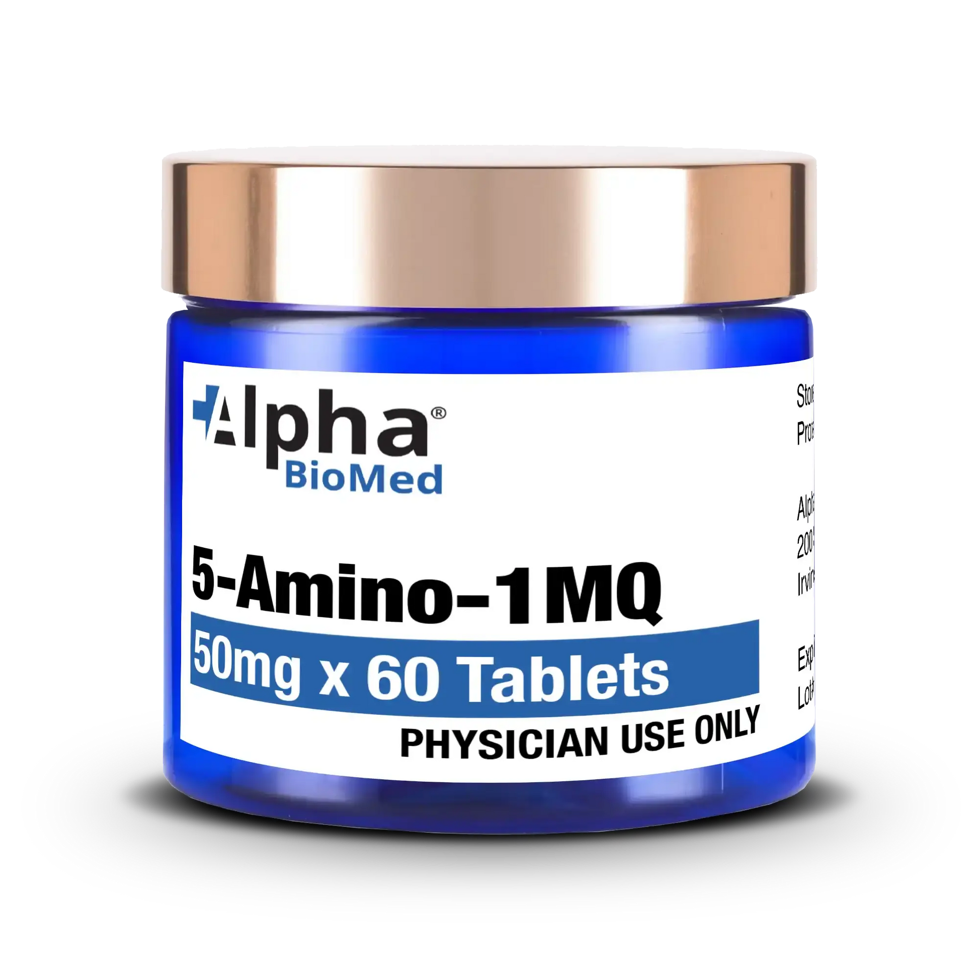 5-Amino-1mq (50mg) x 60 Tablets - Alpha BioMed 5-Amino-1mq (50mg) x 60 Tablets - Alpha BioMed