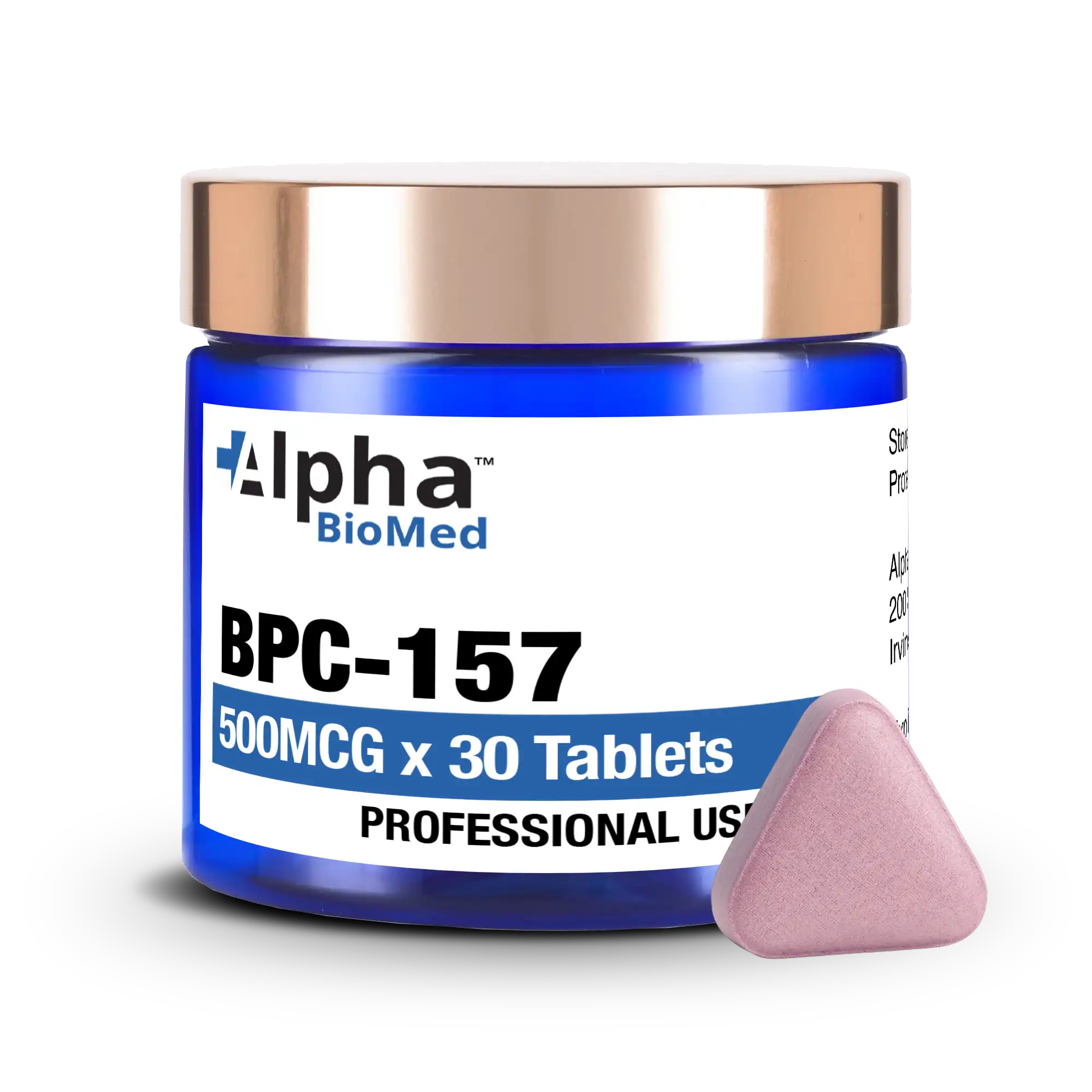BPC-157 (500mcg) x 30 Tablets - Alpha BioMed BPC-157 (500mcg) x 30 Tablets - Alpha BioMed