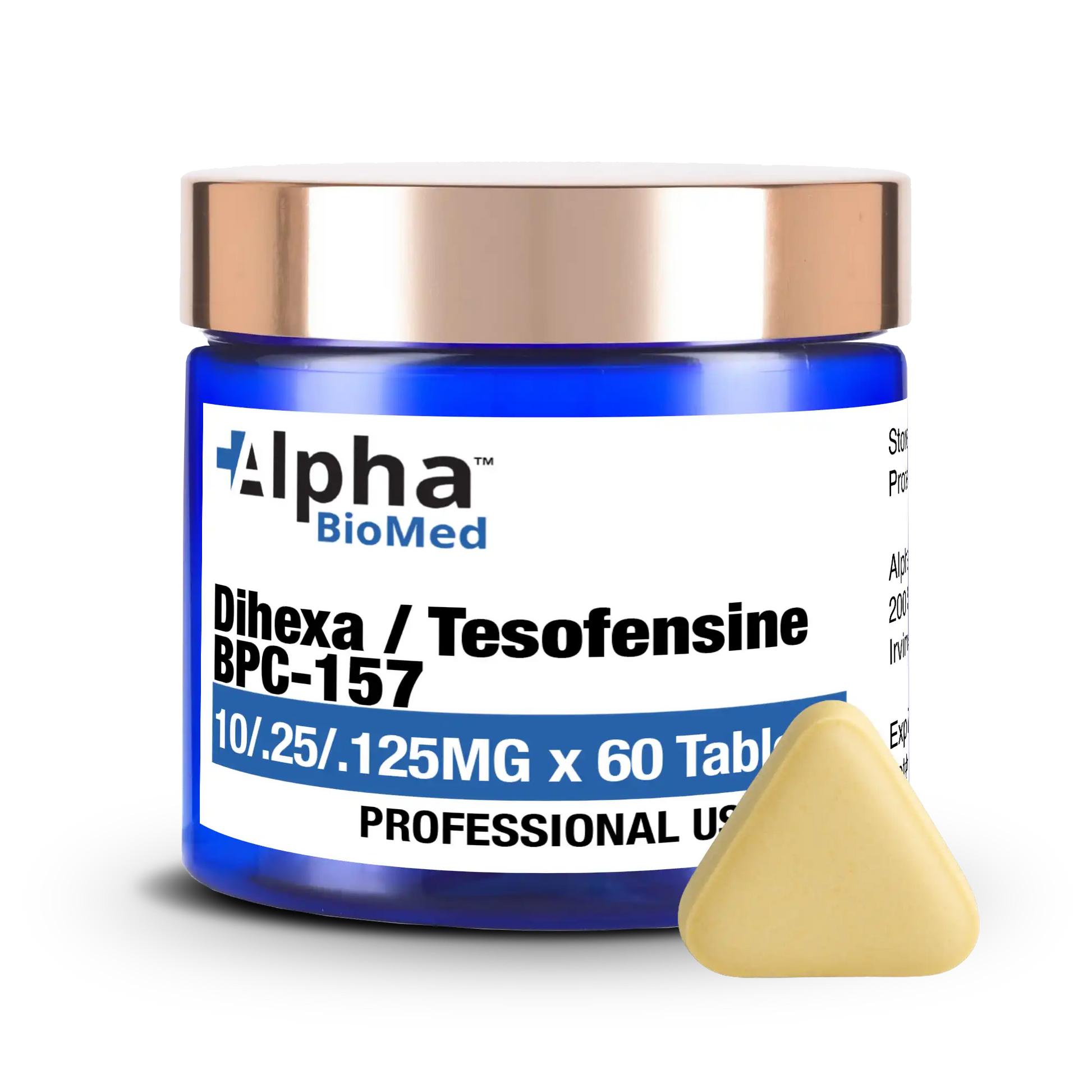 Brain Blend - Dihexa (10mg) / Tesofensine (250mcg) / BPC-157 (125mcg) - Alpha BioMed Brain Blend - Dihexa (10mg) / Tesofensine (250mcg) / BPC-157 (125mcg) - Alpha BioMed