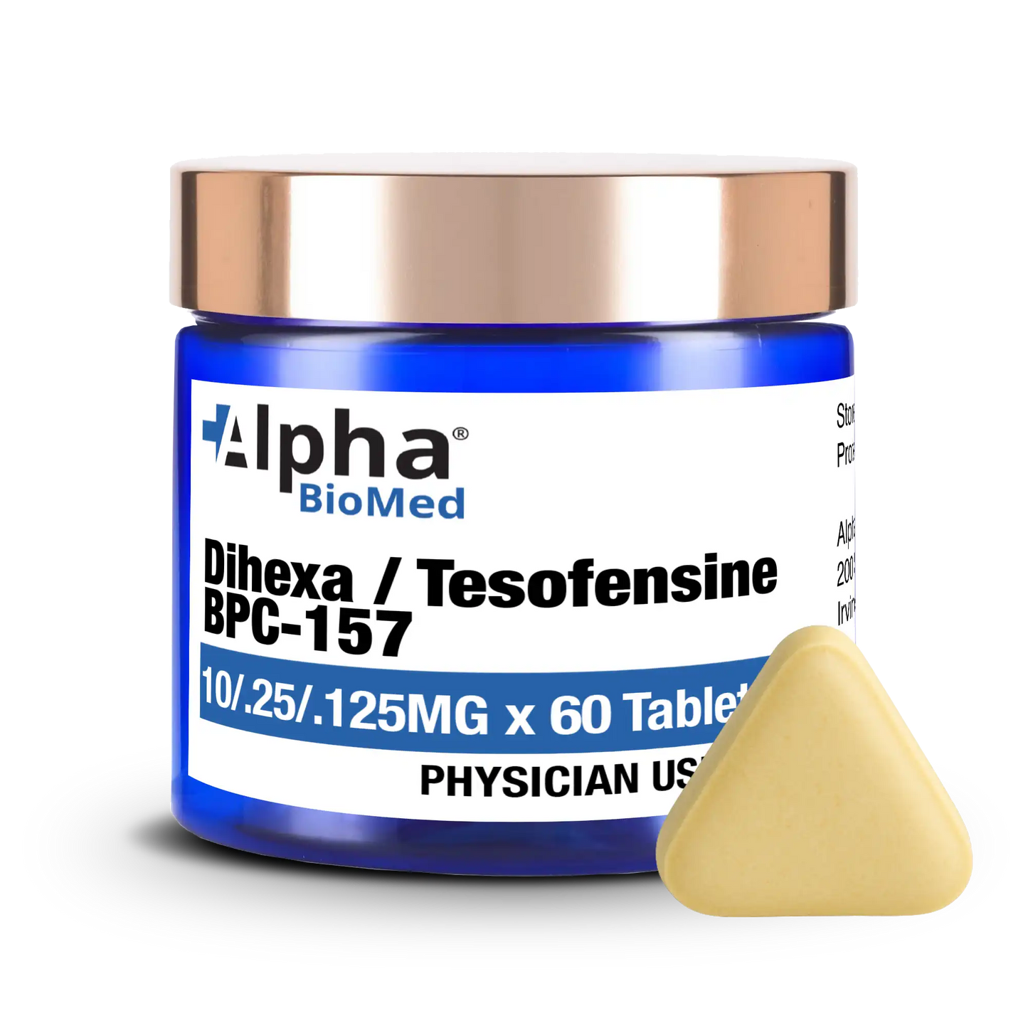 Brain Blend - Dihexa (10mg) / Tesofensine (250mcg) / BPC-157 (125mcg) x 60 Tablets