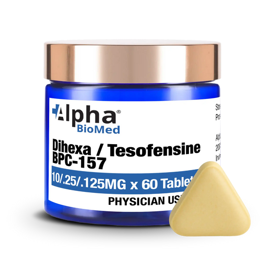 Brain Blend - Dihexa (10mg) / Tesofensine (250mcg) / BPC-157 (125mcg) x 60 Tablets