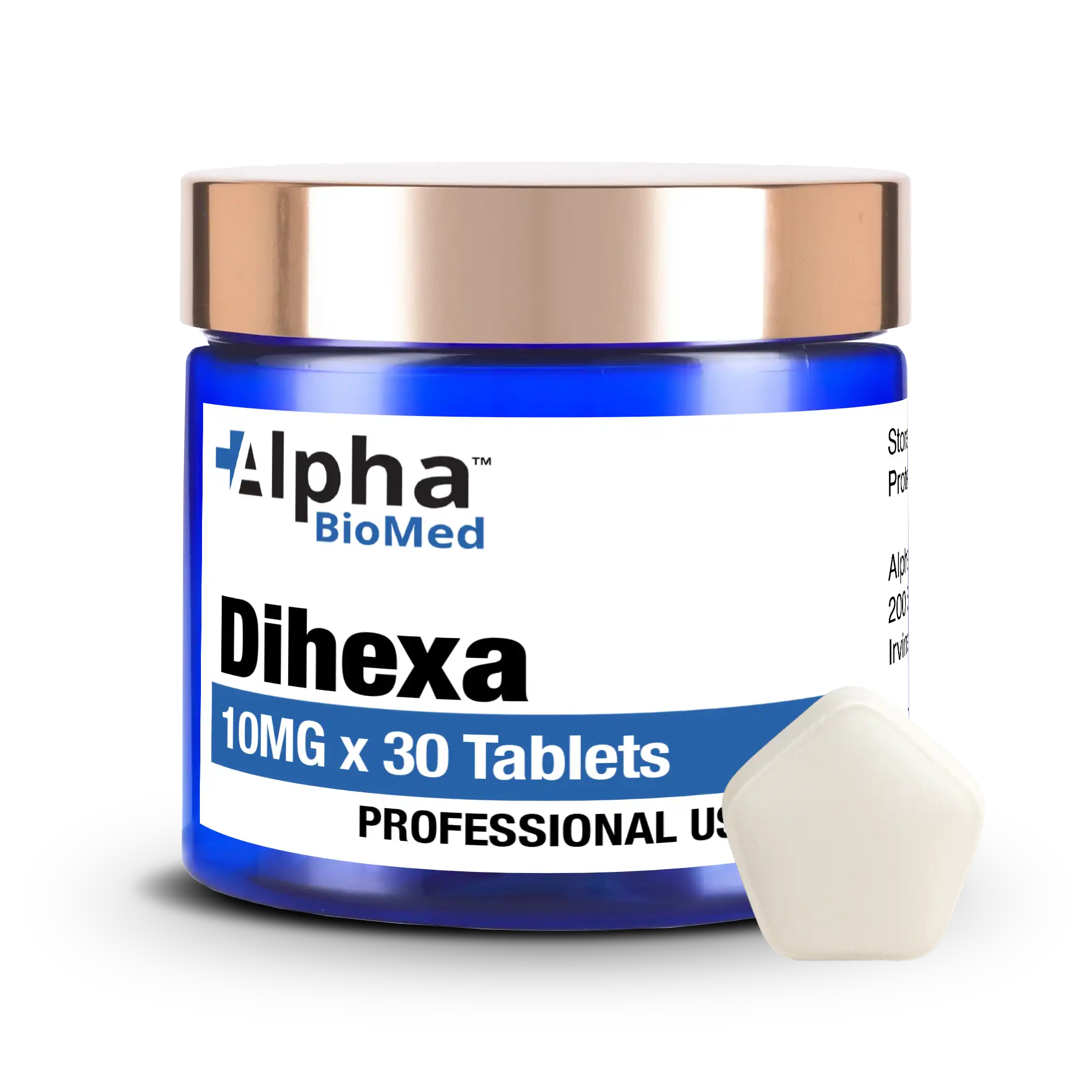 Dihexa (10mg) x 30 Tablets - Alpha BioMed Dihexa (10mg) x 30 Tablets - Alpha BioMed