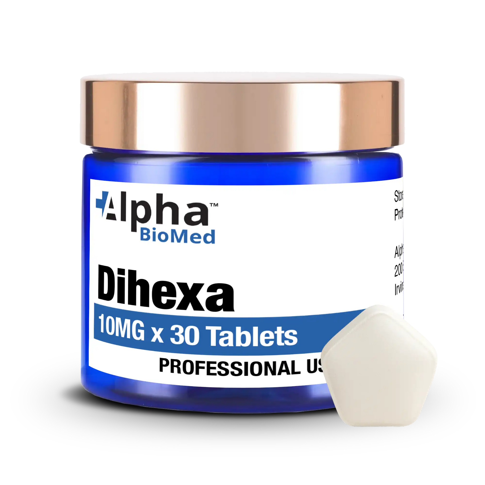 Dihexa (10mg) x 30 Tablets - Alpha BioMed Dihexa (10mg) x 30 Tablets - Alpha BioMed