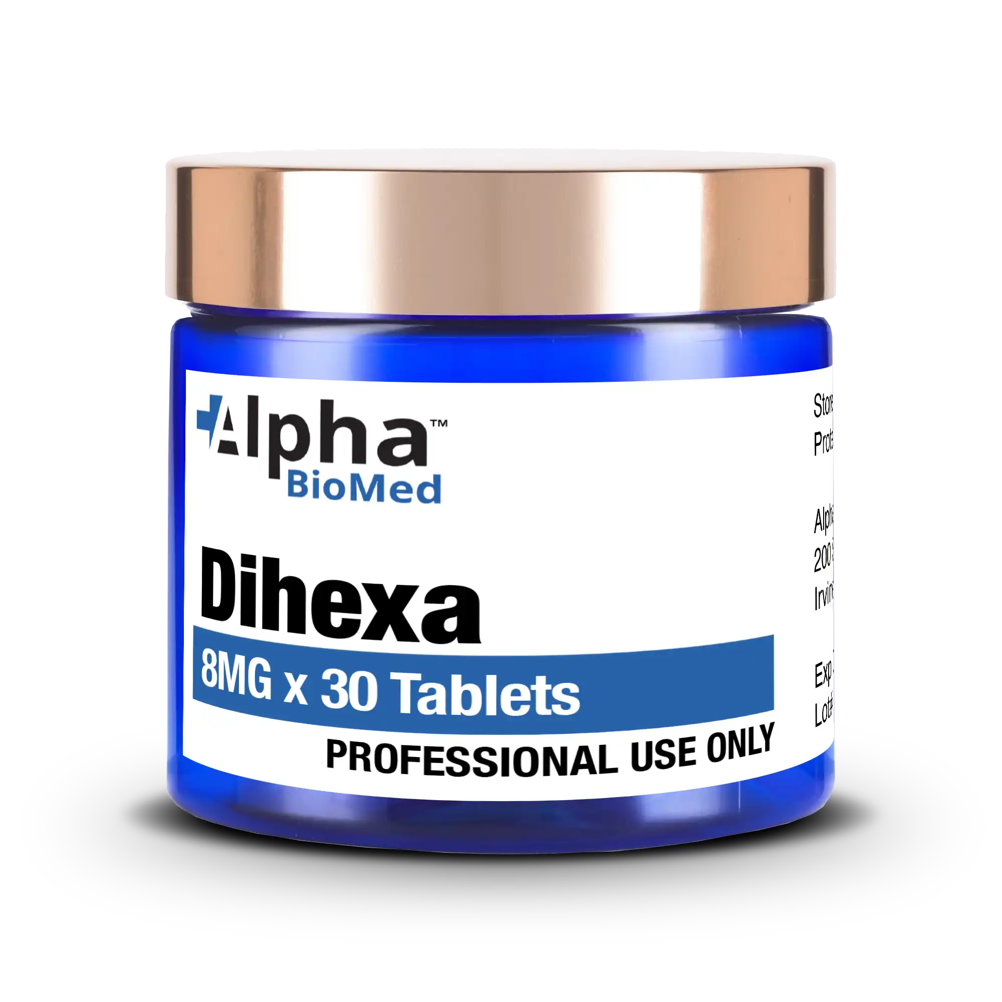 Dihexa (8mg) x 30 Tablets - Alpha BioMed Dihexa (8mg) x 30 Tablets - Alpha BioMed