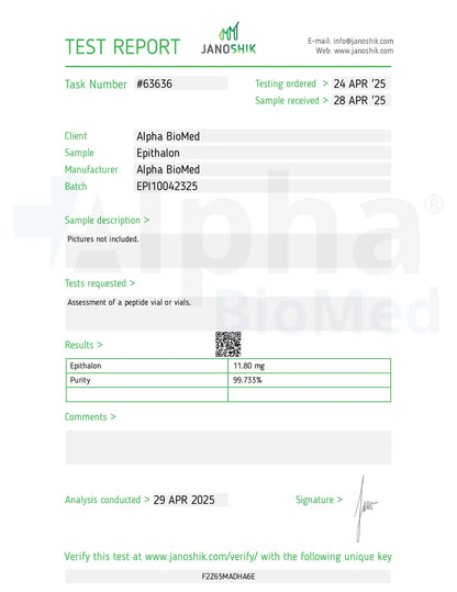 Epithalon (10mg)