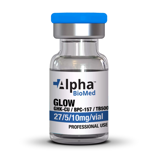 GLOW GHK-CU (27mg) / BPC-157 (5mg) / TB500 (10mg)