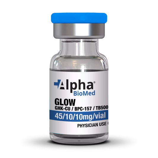 GLOW GHK-CU (45mg) / BPC-157 (10mg) / TB500 (10mg)