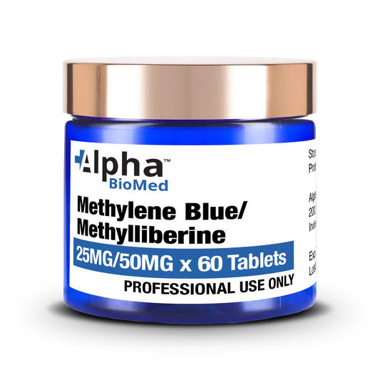 Methylene Blue (25mg) / Methylliberine (50mg) x  60 Tablets