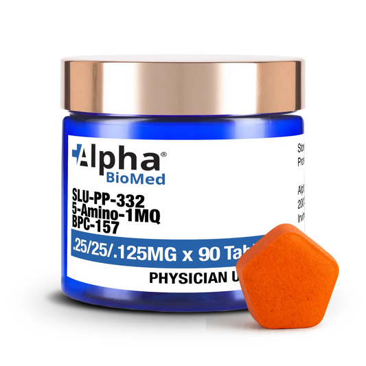 Weight Loss Blend - SLU-PP-332 (250mcg) / 5-Amino-1mq (25mg) / BPC-157 (125mcg) x 90 Tablets