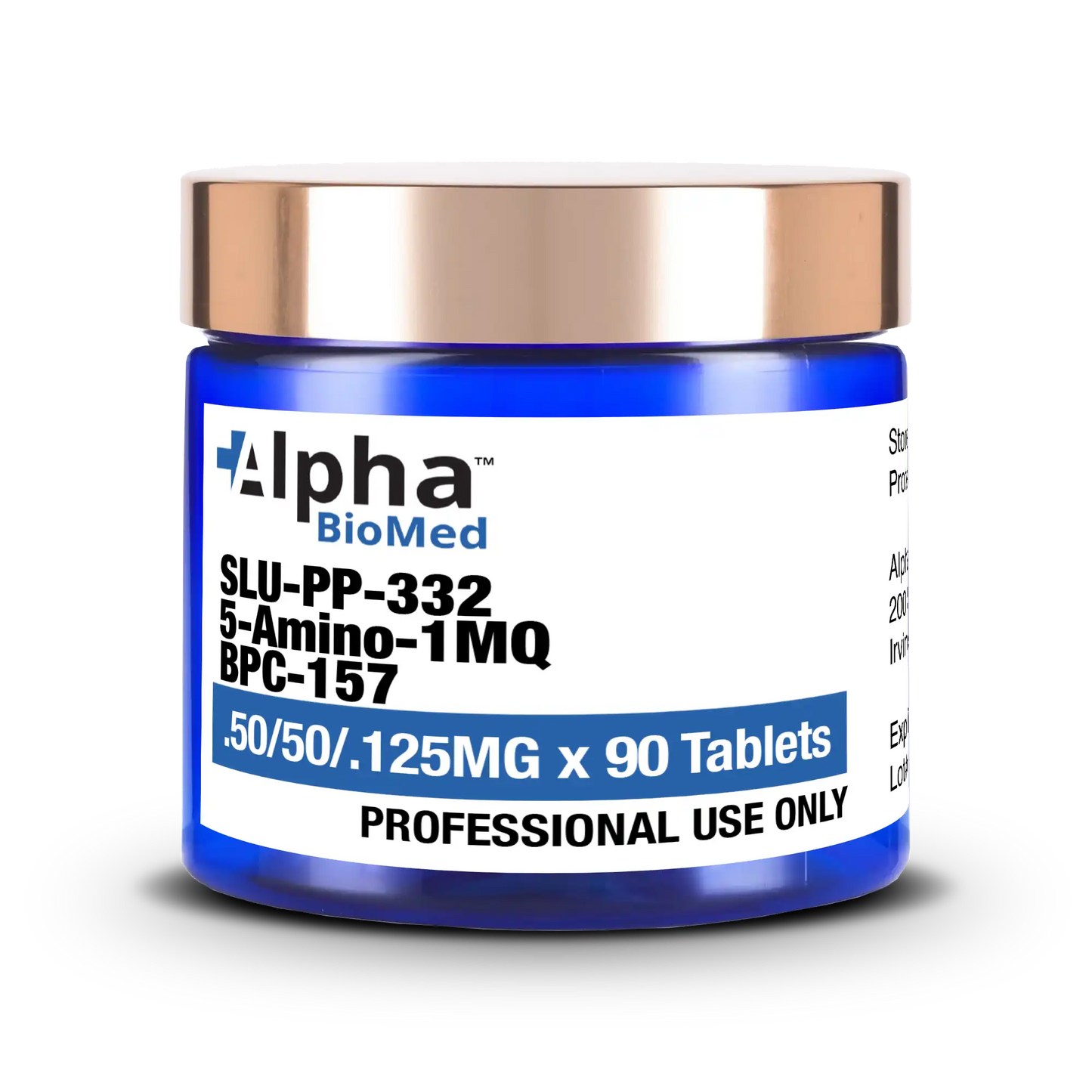 Weight Loss Blend - SLU-PP-332 (500mcg) / 5-Amino-1mq (50mg) / BPC-157 (125mcg) x 90 Tablets