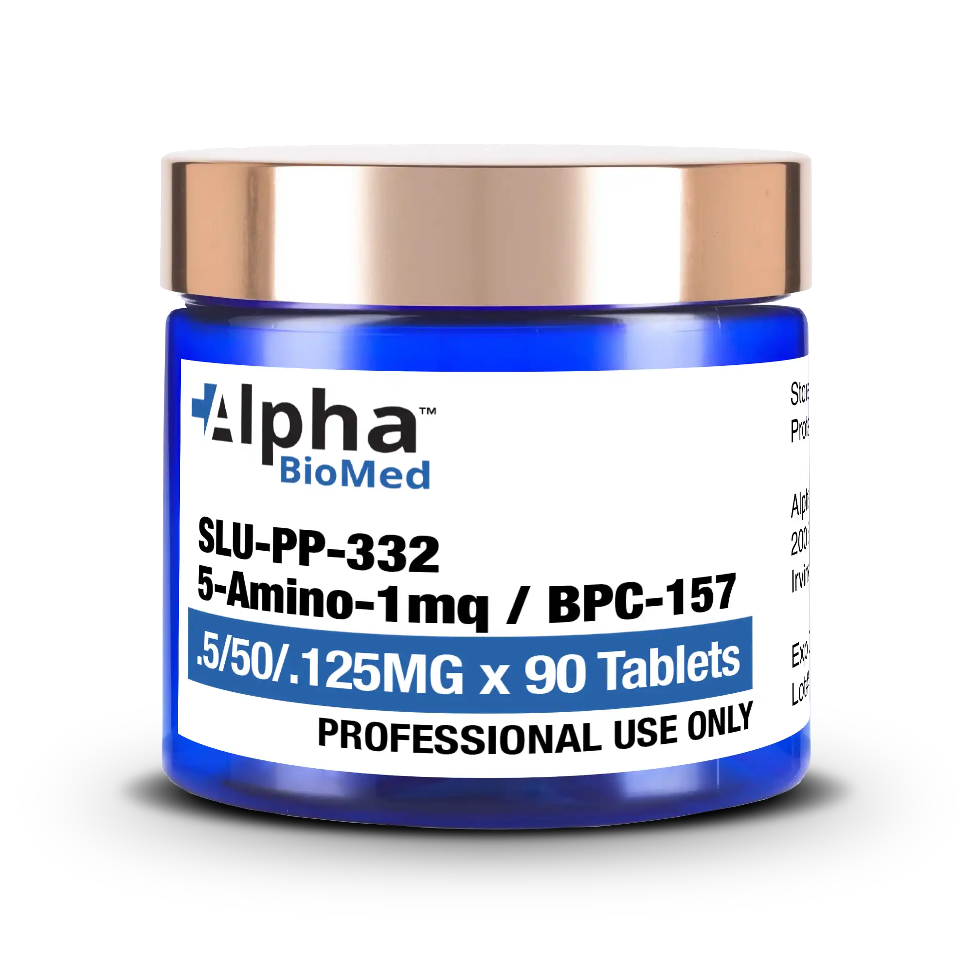 SLU-PP-332 (500mcg) / 5-Amino-1MQ (50mg) / BPC-157 (125mcg) Tri-Compou