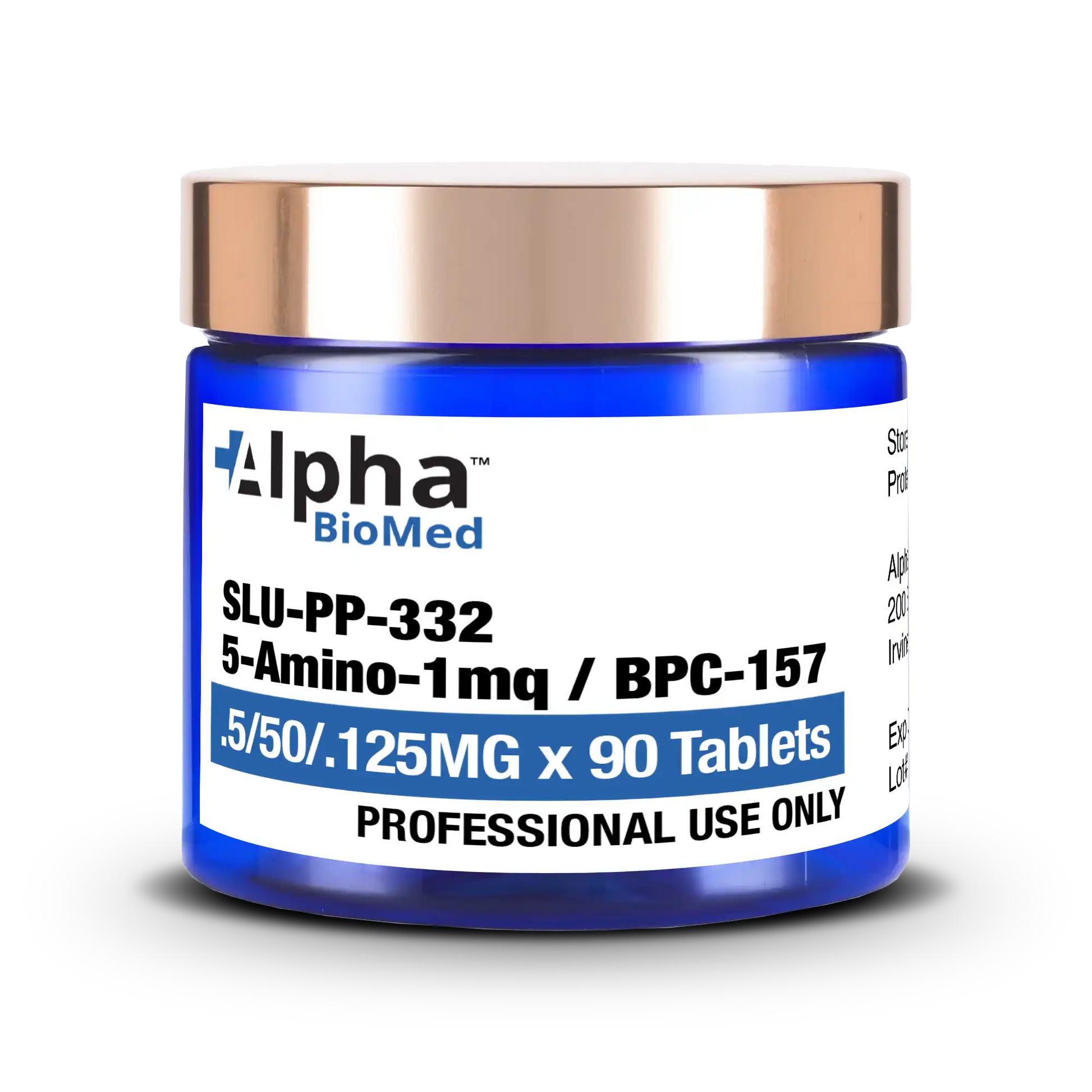 SLU-PP-332 (500mcg) / 5-Amino-1MQ (50mg) / BPC-157 (125mcg) Tri-Compou
