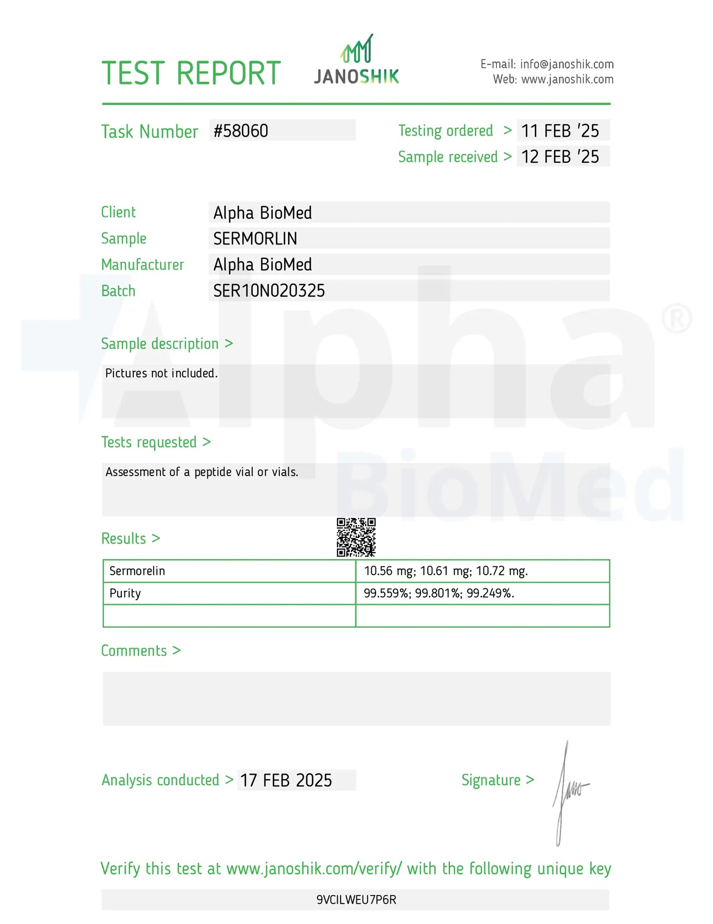 Sermorelin (10mg)