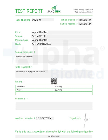 Sermorelin (5mg)