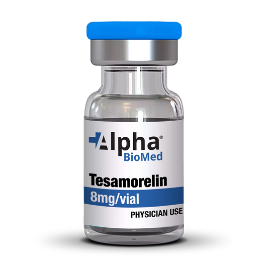 buy Tesamorelin (8mg) peptide online paramount peptides made in usa 99% purity 3rd party tested