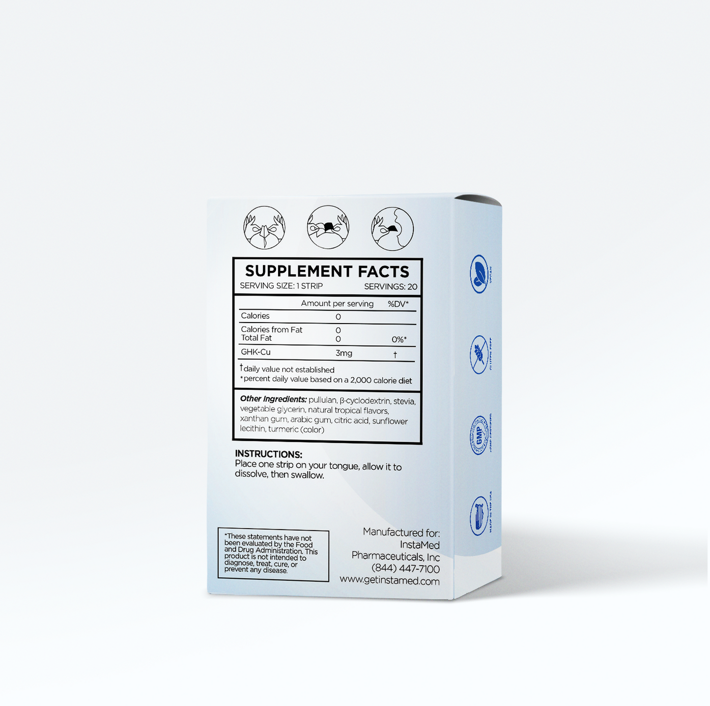 GHK-Cu (3mg per strip)