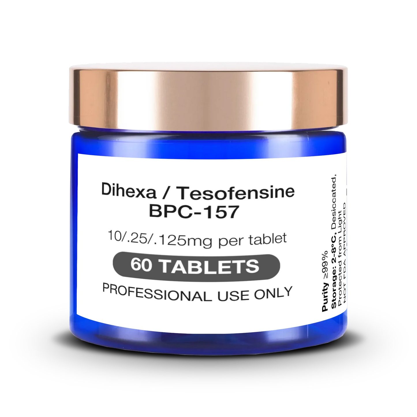 Brain Blend - Dihexa (10mg) / Tesofensine (250mcg) / BPC-157 (125mcg) x 60 Tablets