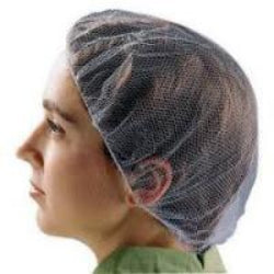 Disposable Food Service Hairnets 21" White 1000/Case