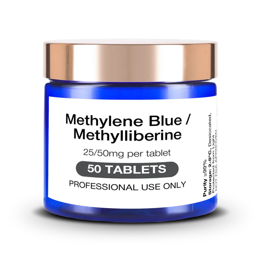Methylene Blue (25mg) / Methylliberine (50mg) x  50 Tablets