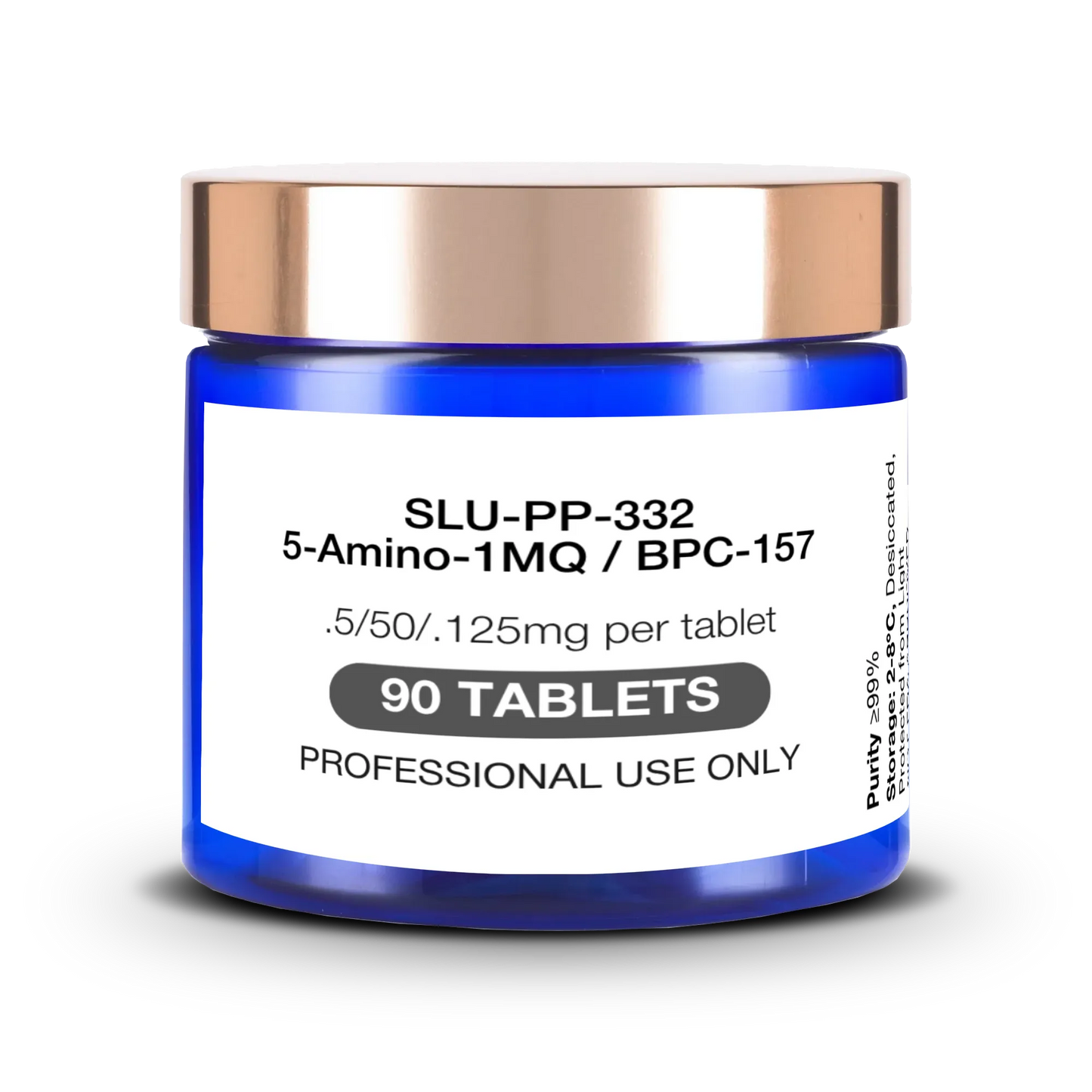 SLU-PP-332 (500mcg) / 5-Amino-1MQ (50mg) / BPC-157 (125mcg) Tri-Compound Oral Research Formulation x 90 Tablets